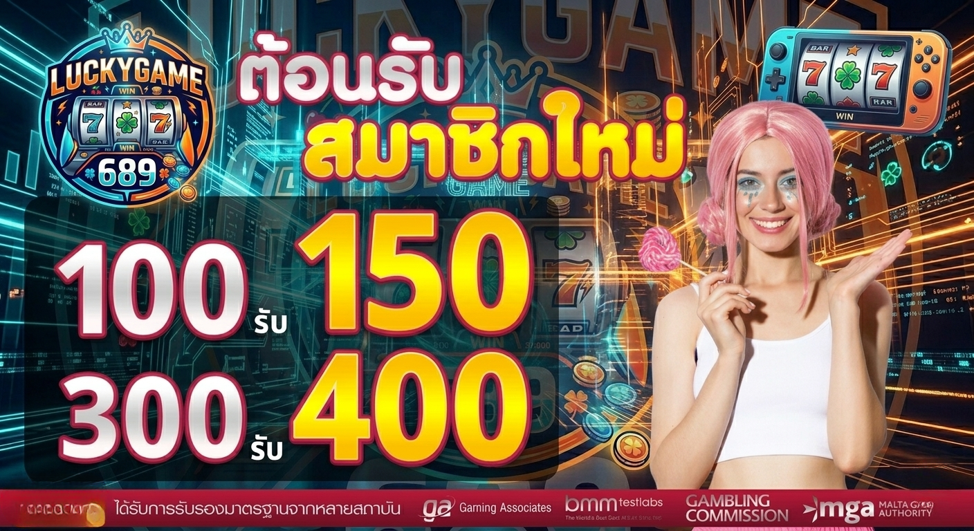 LUCKYGAME689 เว็บตรง แจกเครดิตฟรี